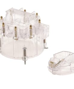 Tapas de distribuidor HEI transparentes Mr.Gasket